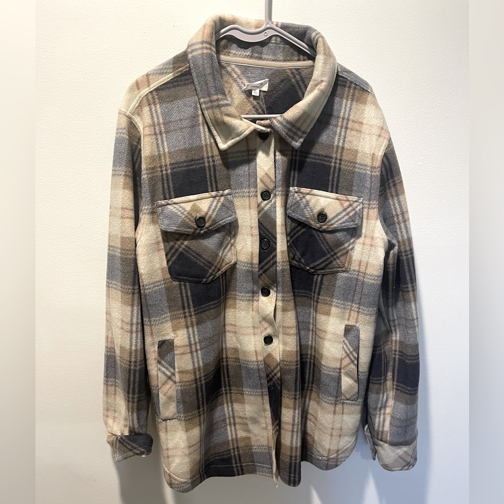 Weekends everyday flannel coat